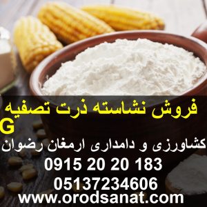 فروش نشاسته ذرت تصفیه